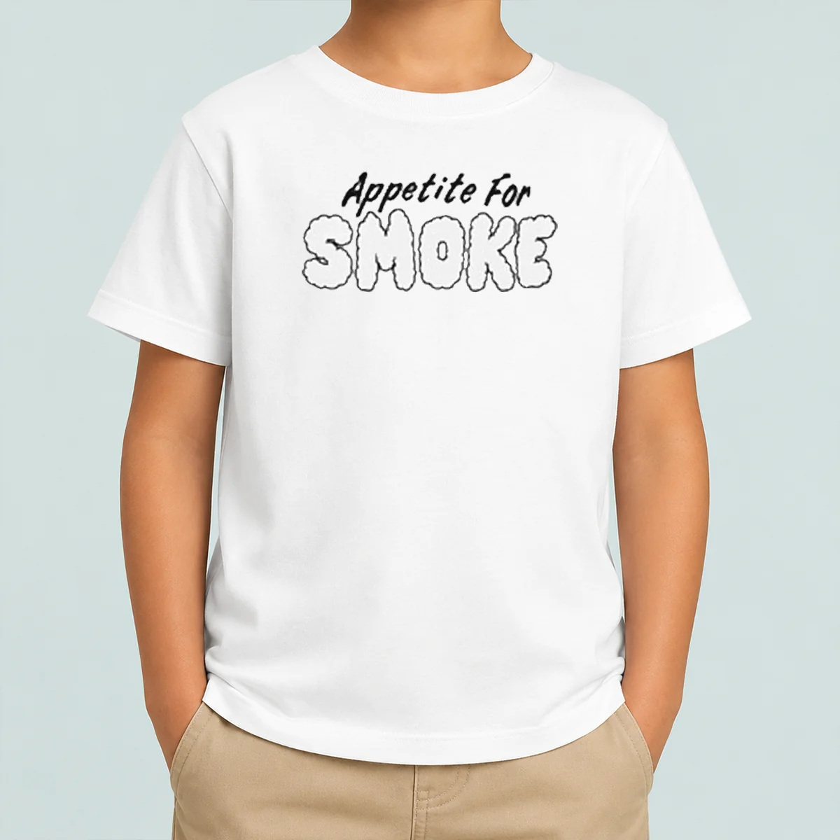 Pretty Appetite For Smoke Kids T-Shirt