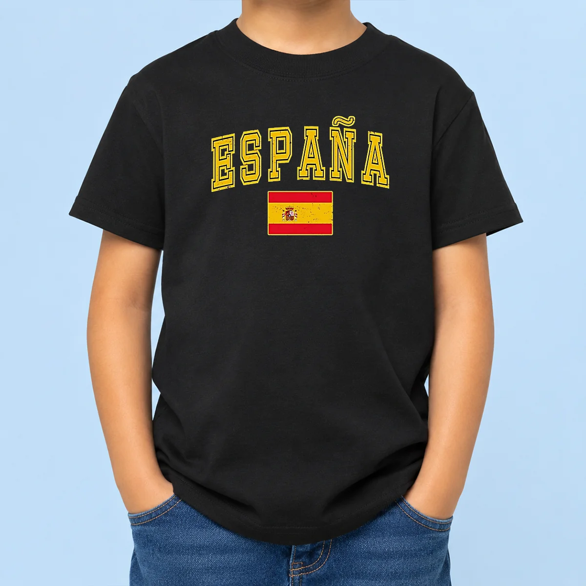 Pretty Espana Spain Flag Kids T-Shirt