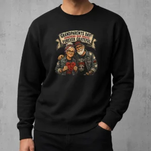 Pretty Grandparents Day Gratitude Streetwear Sweater
