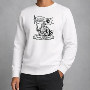 Pretty Happy Battle Of The Boyne Pride Line Art Sweater