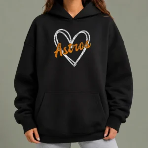 Pretty Hot Heartfelt Astros Fan Hoodie