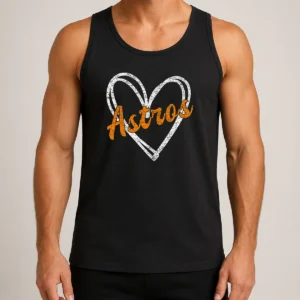 Pretty Hot Heartfelt Astros Fan Tank Top