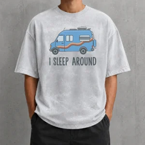 Pretty I Sleep Around Tyler Genocchio Washed T-Shirt