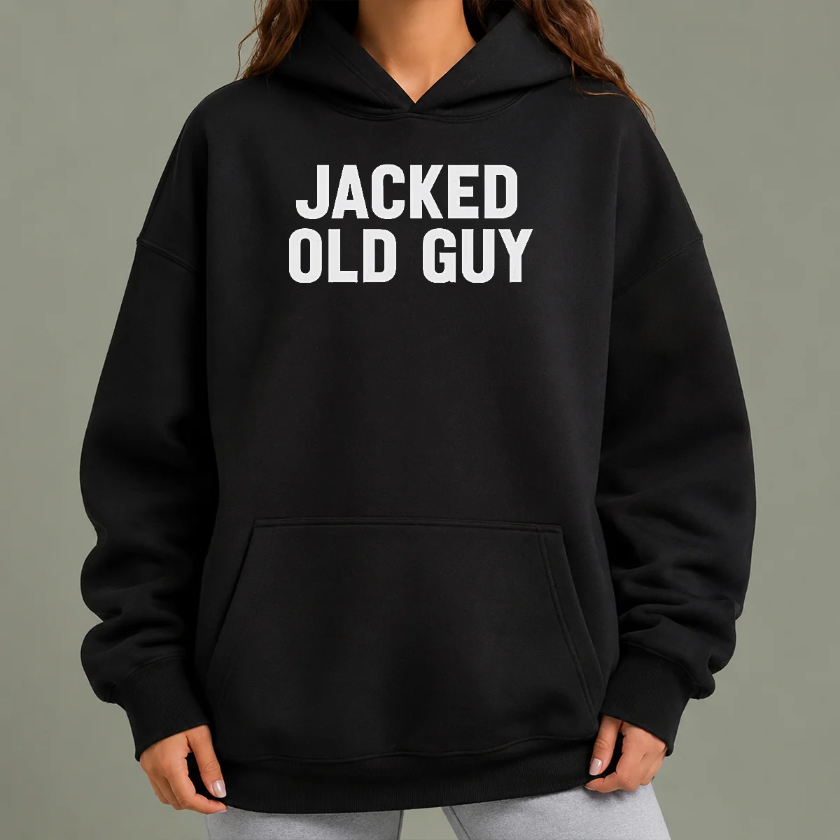 Pretty Jacked Old Guy Hoodie
