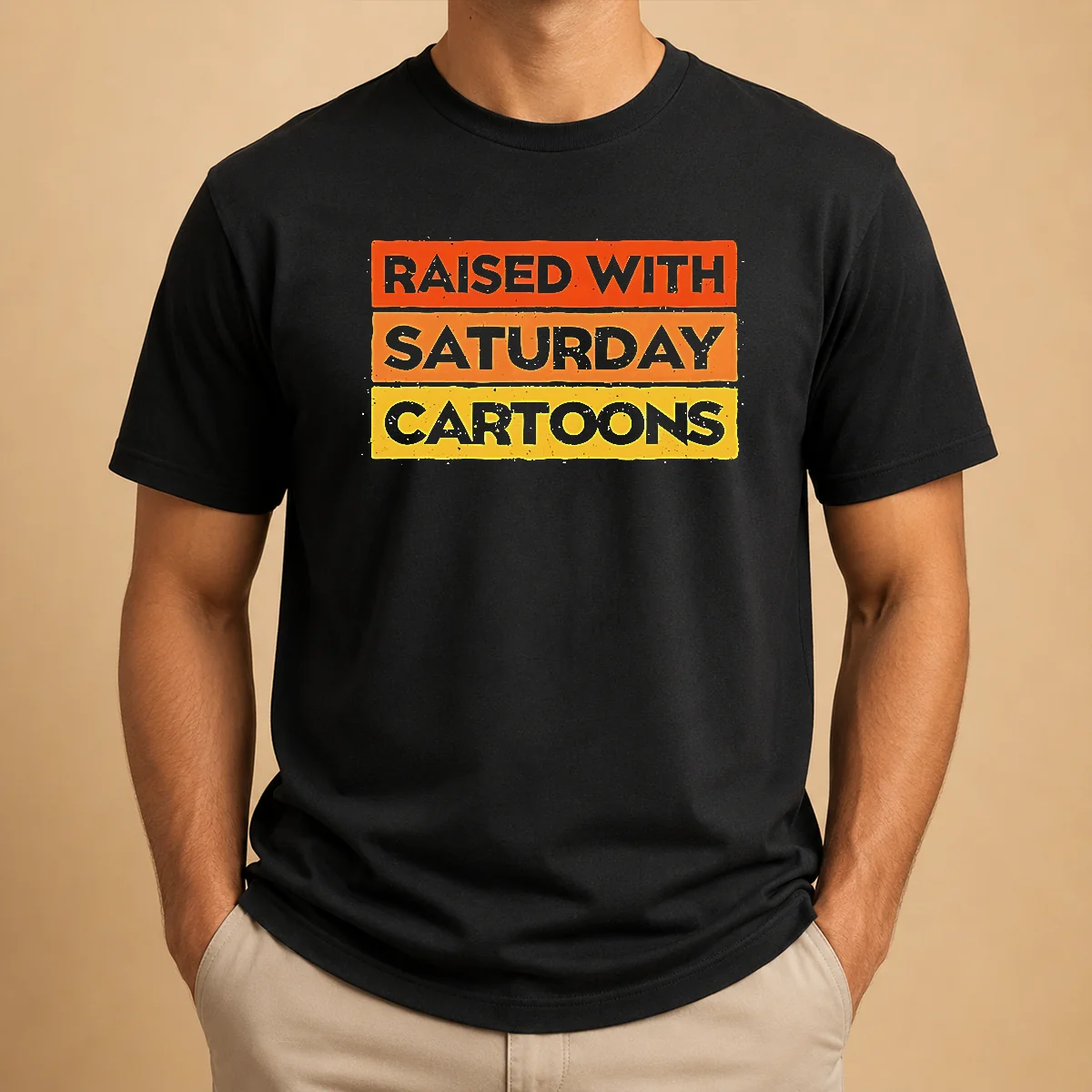 Pretty Raised With Saturday Cartoons Retro Shirt Pretty Raised With Saturday Cartoons Retro Shirt