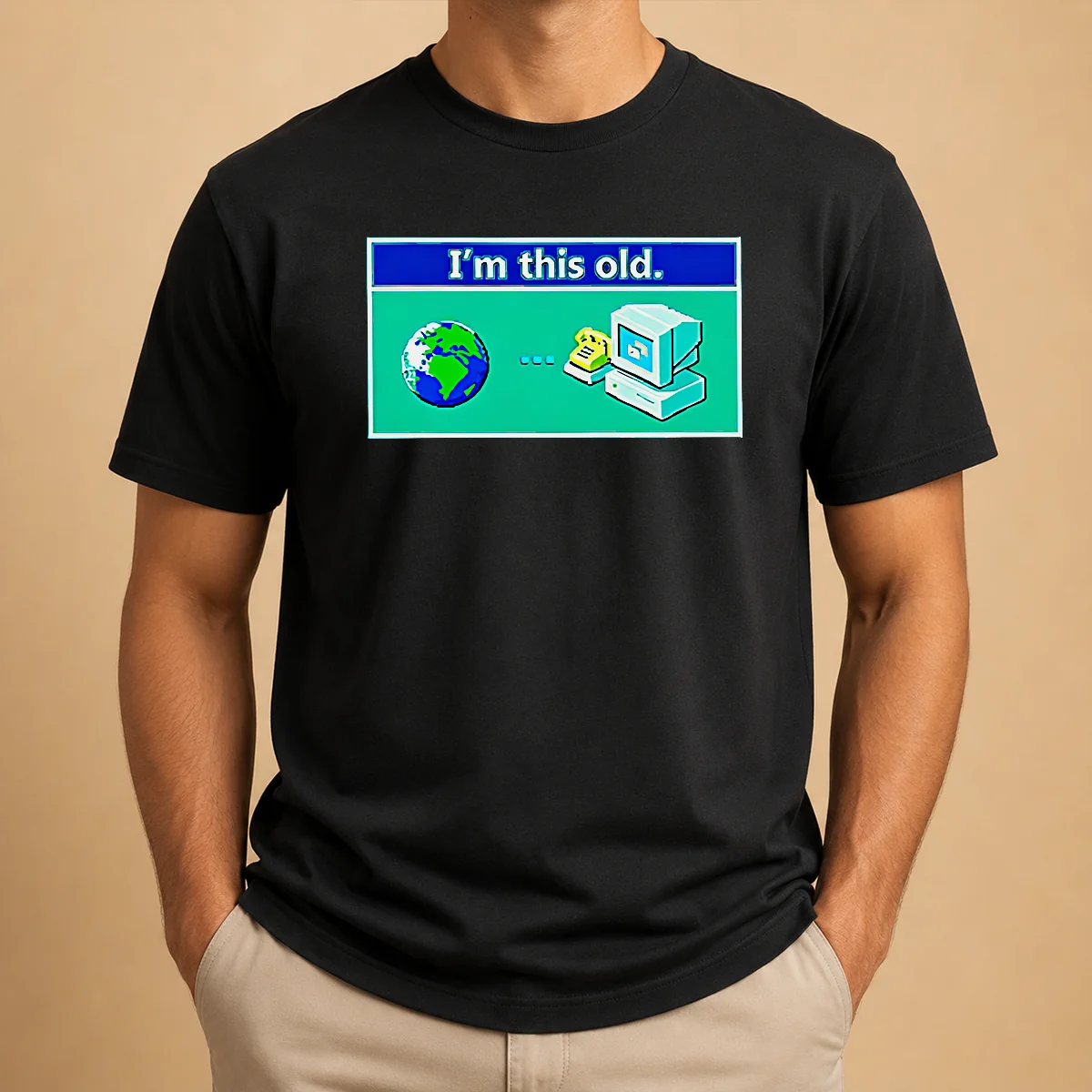 Top I'M This Old Geek Shirt Top I'M This Old Geek Shirt