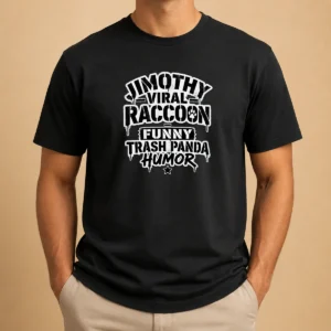Top Jimothy Viral Raccoon Funny Trash Panda Stencil