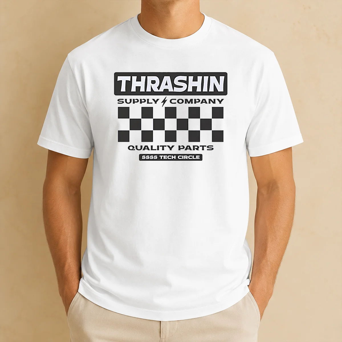 Top Thrashin Supply Company Quality Parts Shirt Top Thrashin Supply Company Quality Parts Shirt