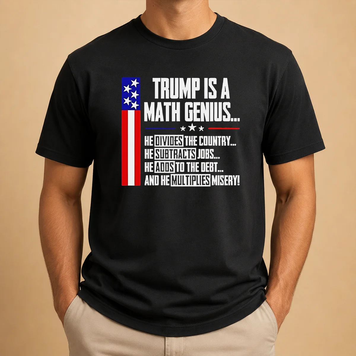 Top Trump Is A Math Genius Shirt Top Trump Is A Math Genius Shirt