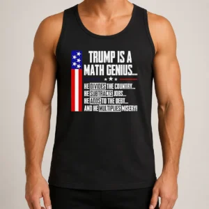 Top Trump Is A Math Genius Tank Top