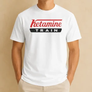 Funny Hot Ketamine Train Parody Logo