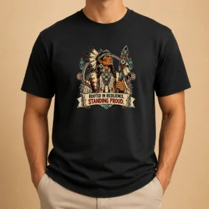 Funny Official Indigenous Peoples Day Pride Warrior Vector