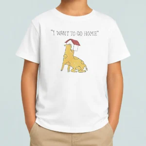 Funny Pretty I Want To Go Home Kids T-Shirt