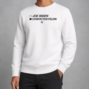 Good Pretty Joe Biden Convicted Felon Political Election Sweater
