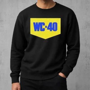 Happy Funny WC 40 Logo Parody Sweater