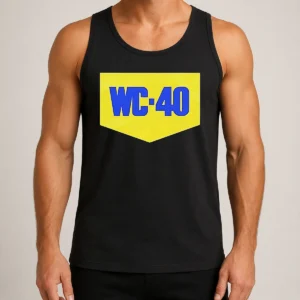 Happy Funny WC 40 Logo Parody Tank Top