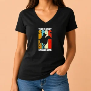 Nice Official This Is What Spac Smells Like Vintage V-Neck Shirt