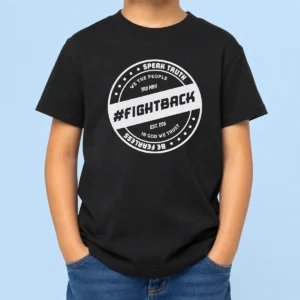 Nice Speak Truth We The People Fightback Est 1776 In God We Trust Be Fearless Kids T-Shirt