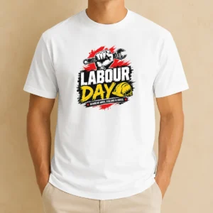 Premium Official Labour Day Fist Wrench Building Futures Grunge