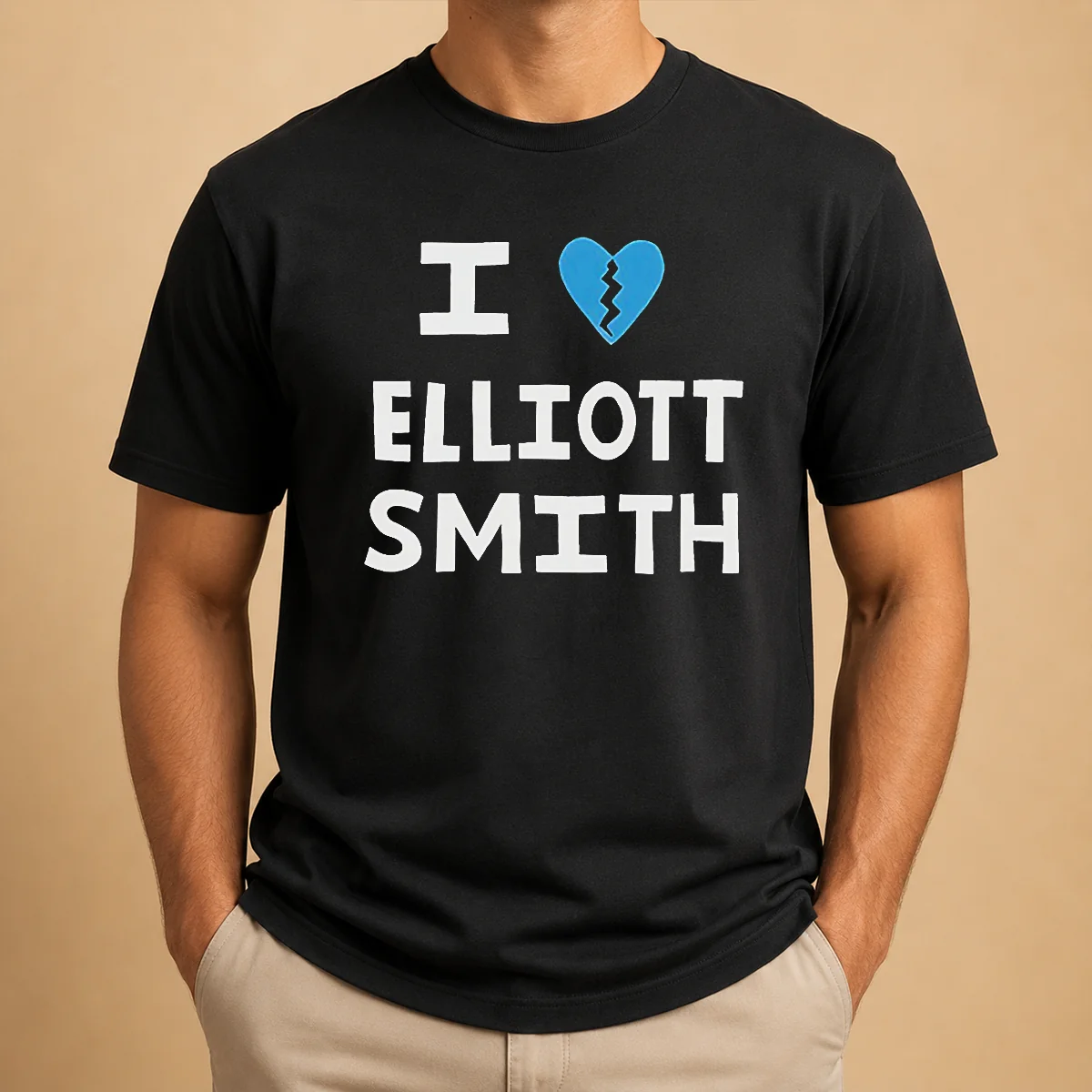 Premium Pretty I Heart Elliott Smith Shirt Premium Pretty I Heart Elliott Smith Shirt