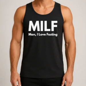Pretty Milf Man I Love Fasting Diet Tank Top