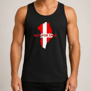Pretty Nice Top Greenland Not For Sale Map Of Greenland Territory Tank Top