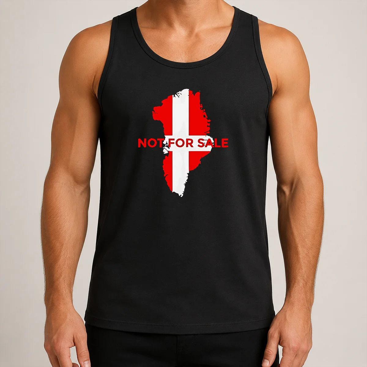Pretty Nice Top Greenland Not For Sale Map Of Greenland Territory Tank Top