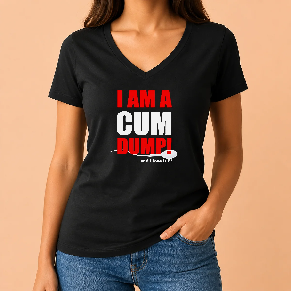Top Good Pretty I Am A V-Neck Shirt Top Good Pretty I Am A V-Neck Shirt